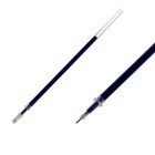 Стержень гелевый синий, 0.5 мм, d-3 мм, L-128 мм, игольчатый пишущий узел