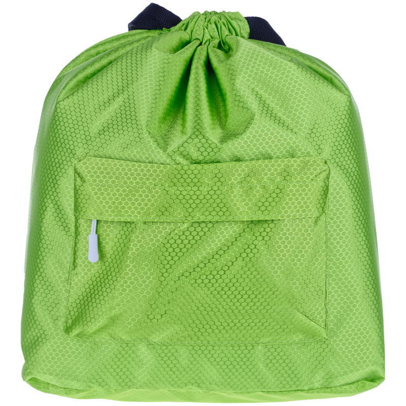 Рюкзак-мешок ArtSpace, 41*44см, 1 отделение, 1 карман, зеленый