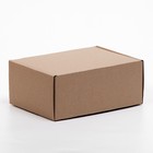 Коробка самосборная, бурая, 23 х 17 х 10 см
