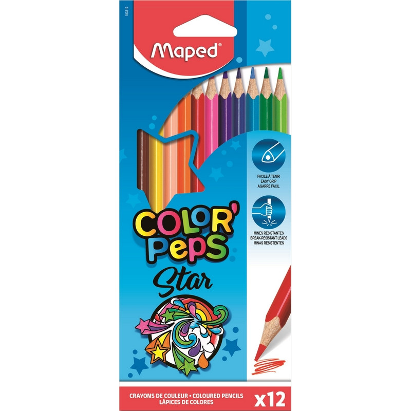   Maped COLOR'PEPS STAR, ,,12/,183212