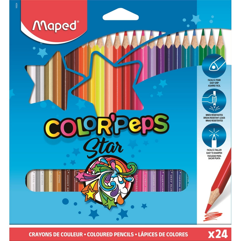   Maped COLOR'PEPS STAR,3,,24/,183224