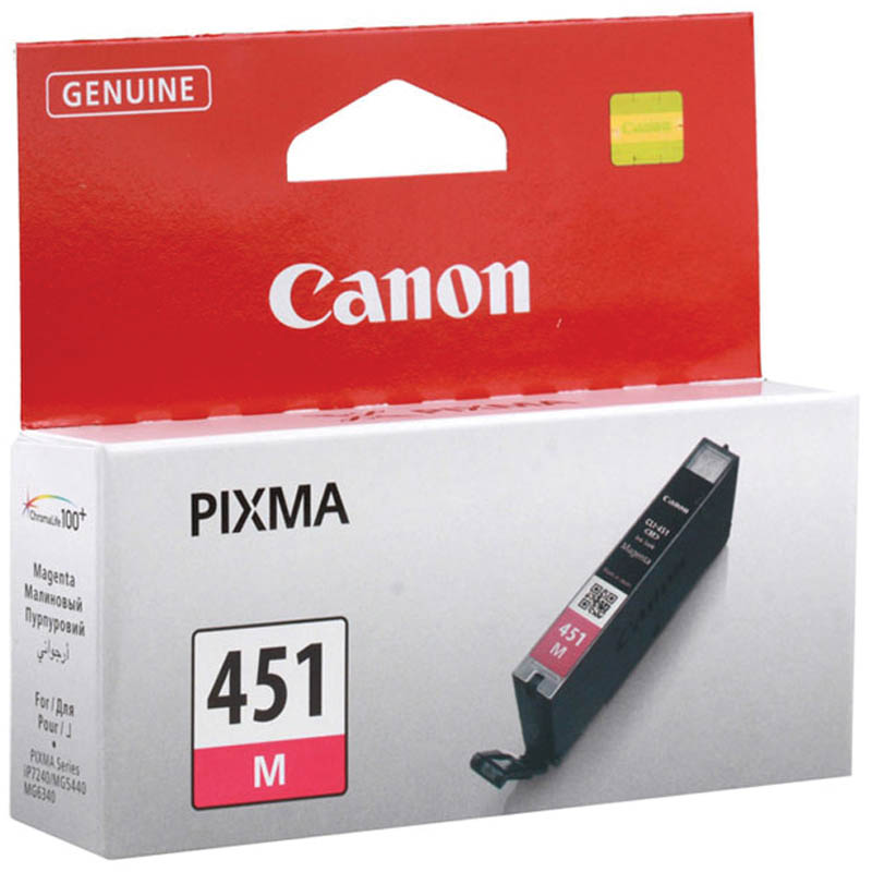  . Canon CLI-451M   Canon PIXMA MG6340/MG5440/IP7240