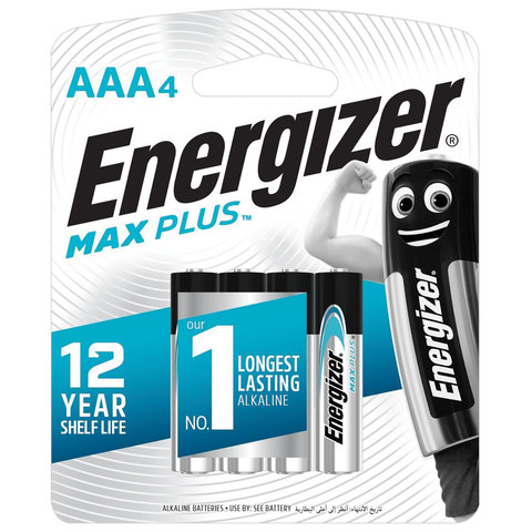   4 ., ENERGIZER Max Plus, AAA (LR03, 24), , , , E301321701