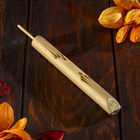 Музыкальный инструмент Свисток из бамбука 17х1,5х1,5 см
