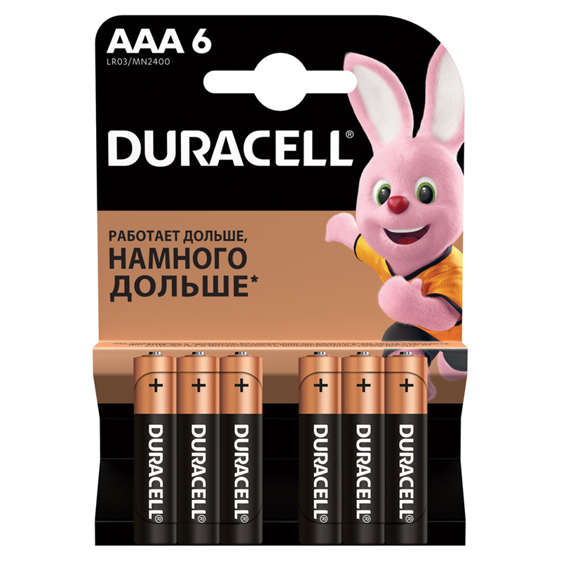  Duracell Basic AAA (LR03) , 6BL