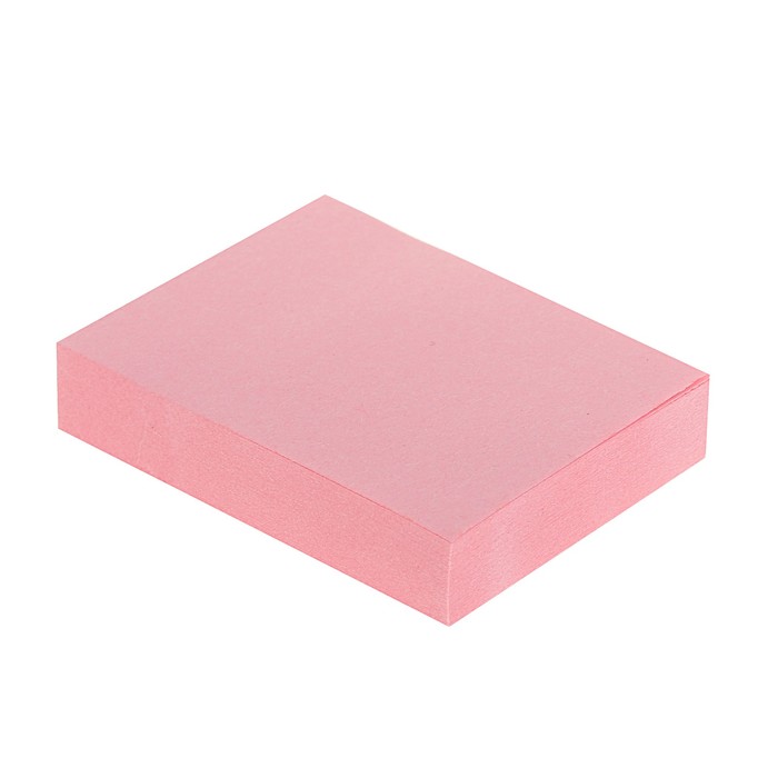 Блок с липким краем, 100 листов, 38 х 51 мм, Lamark, пастель розовая