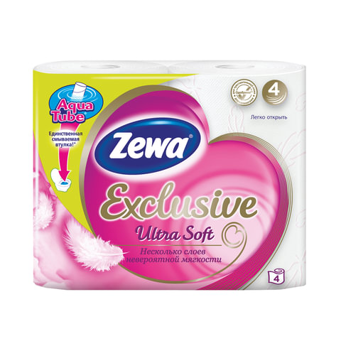   ,  4 ., 4-  (417,4 ), ZEWA Exclusive Ultra Soft, 144112