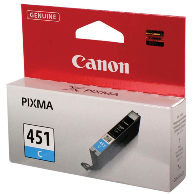  . Canon CLI-451C   Canon PIXMA MG6340/MG5440/IP7240