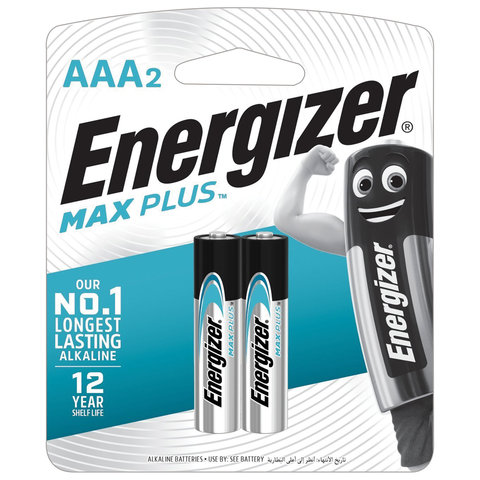   2 ., ENERGIZER Max Plus, AAA (LR03, 24), , , , E301306501