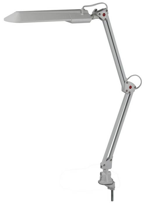 Лампа настольная  на струбцине ЭРА NL-201/с  G23 11W серый
