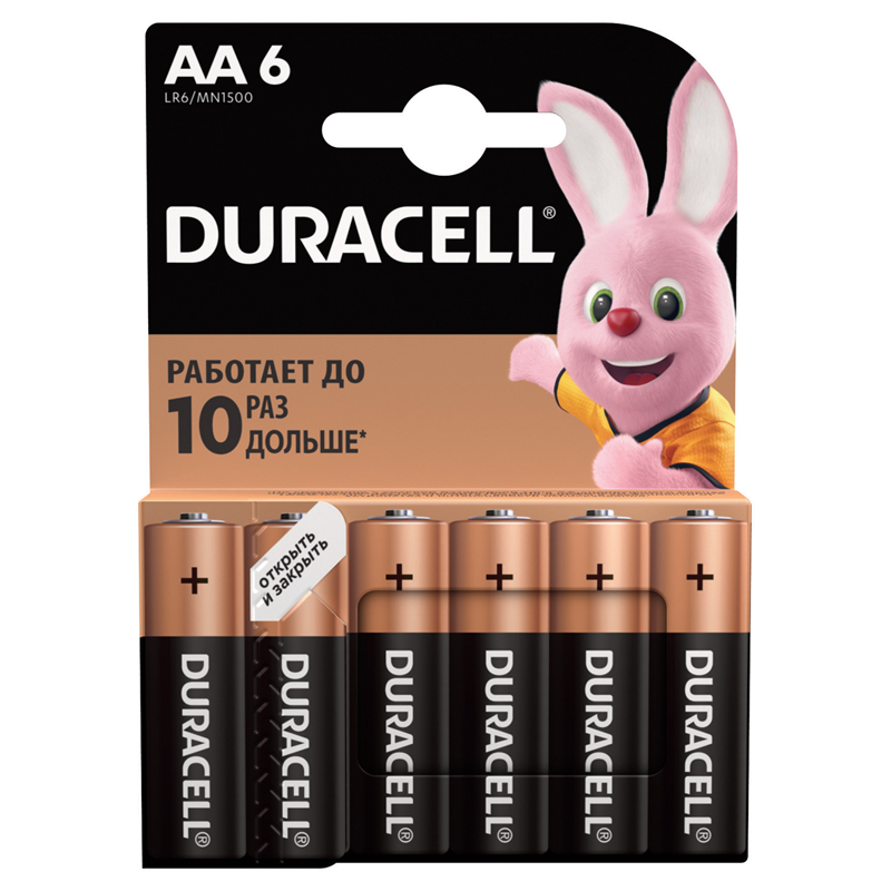  Duracell Basic AA (LR6) , 6BL