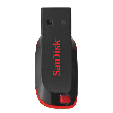 - 16 GB, SANDISK Cruzer Blade, USB 2.0, , SDCZ50-016G-B35