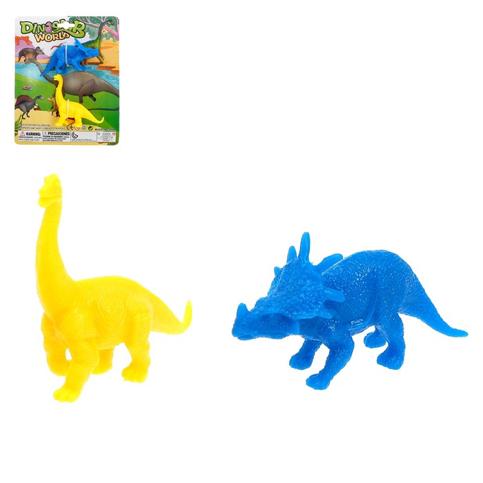 Набор динозавров «Яркие Дино»