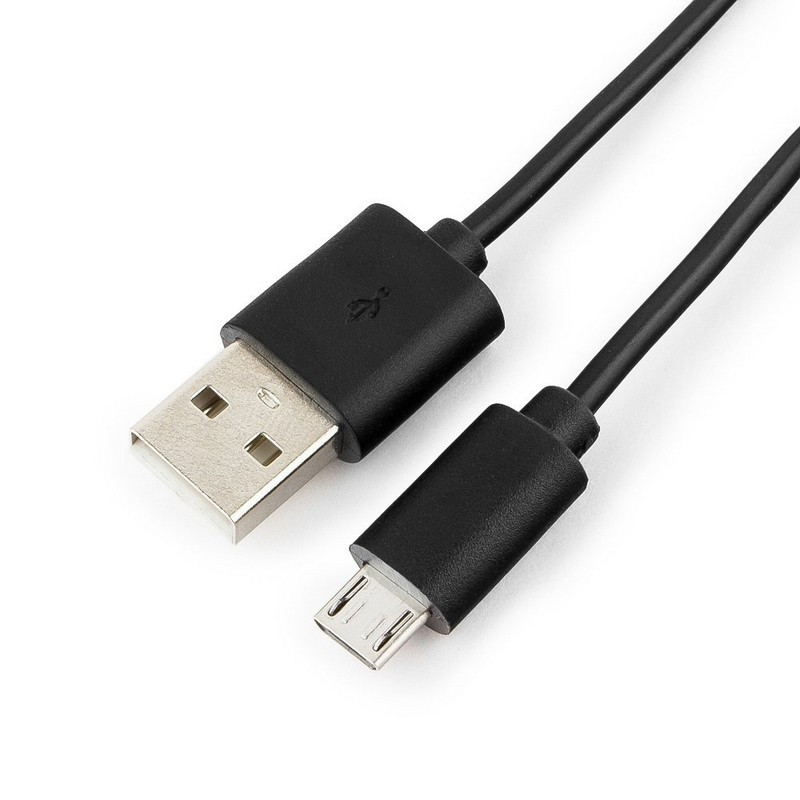 Кабель USB 2.0 - Micro USB, M/M, 1.8 м, Cablexpert, чер, CC-mUSB2-AMBM-6