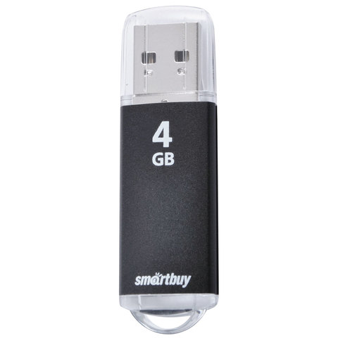 - 4 GB, SMARTBUY V-Cut, USB 2.0,  , , SB4GBVC-K
