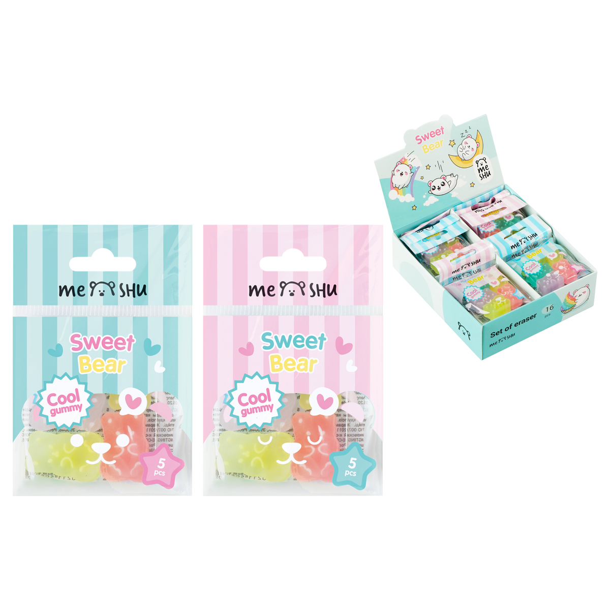   MESHU "Candy Bear" 5., , 20*15*9