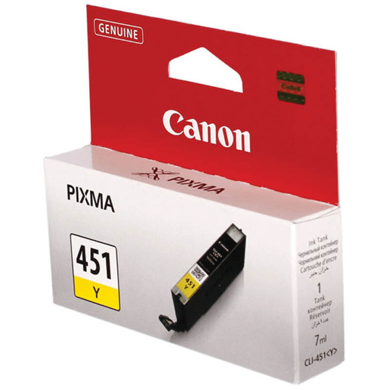  . Canon CLI-451Y   Canon PIXMA MG6340/MG5440/IP7240