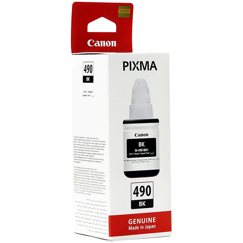  . Canon GI-490BK Black   PIXMA G1400/2400/3400 (6000)