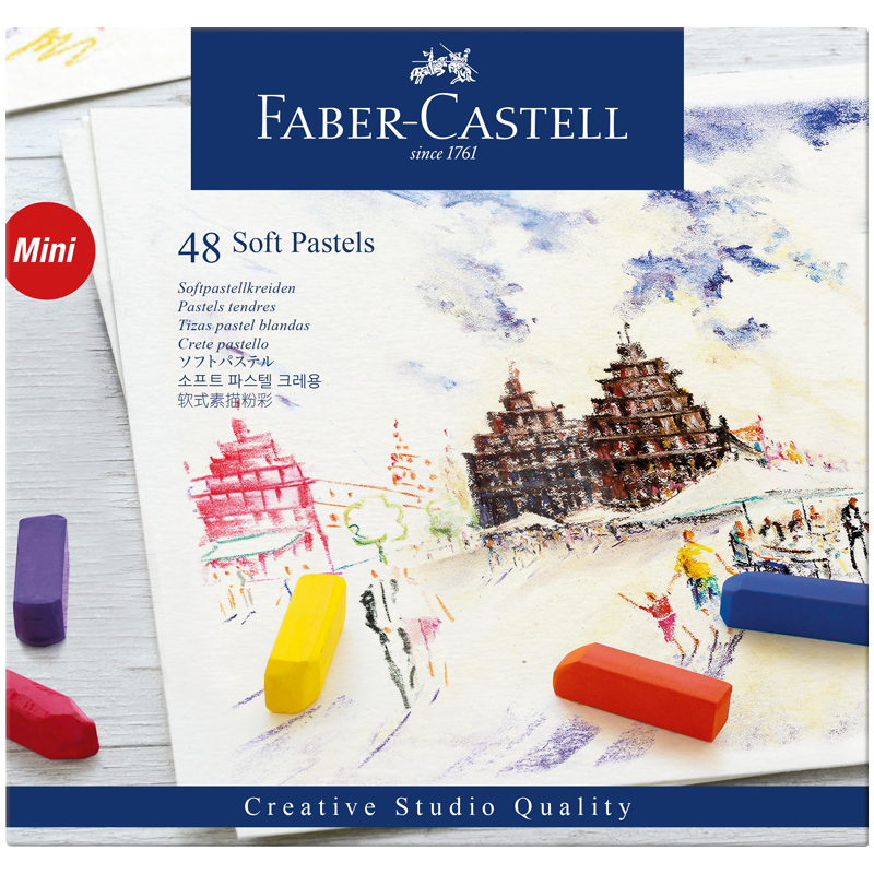  Faber-Castell "Soft pastels", 48 , , . 