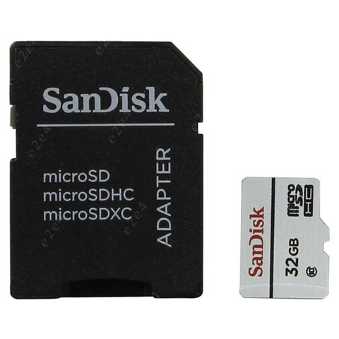   micro SDHC, 32 GB, SANDISK, 20 /. (class 10),  , SDQQ-032G-G46A