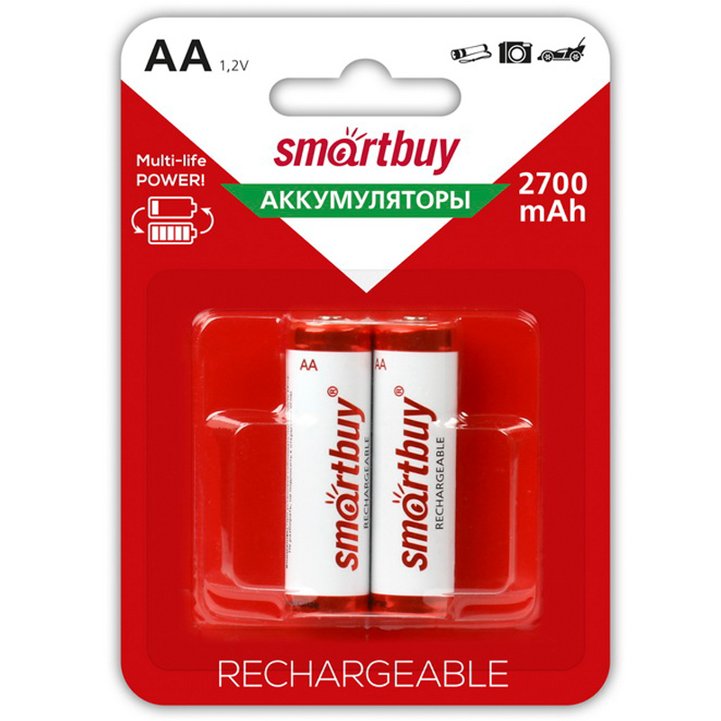  Smartbuy AA (HR06) 2700mAh 2BL