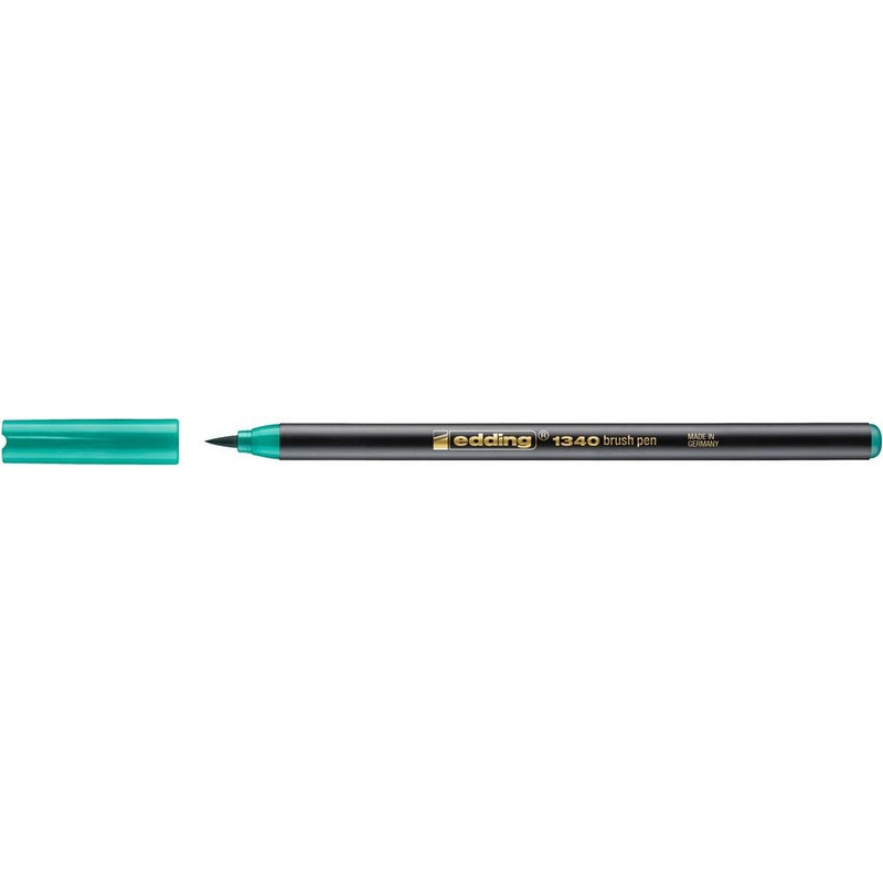Ручка -кисть для бумаги Edding 1340/4, зеленый