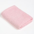 Полотенце махровое "Этель" 30*30 см, цв. розовый, 100% хлопок, 340 г/м2
