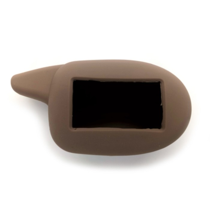 Чехол брелка, силиконовый Scher-Khan Magicar 7, 8 коричневый