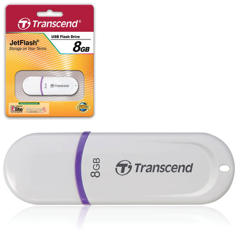 - 8 GB, TRANSCEND Jet Flash 330, USB 2.0, , TS8GJF330