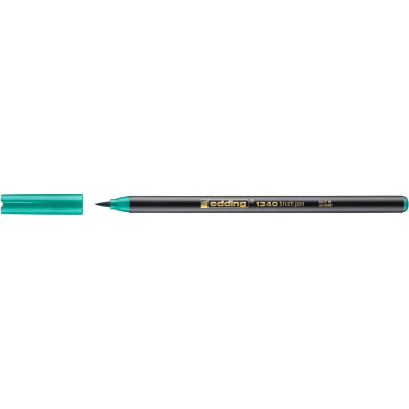 Ручка -кисть для бумаги Edding 1340/4, зеленый
