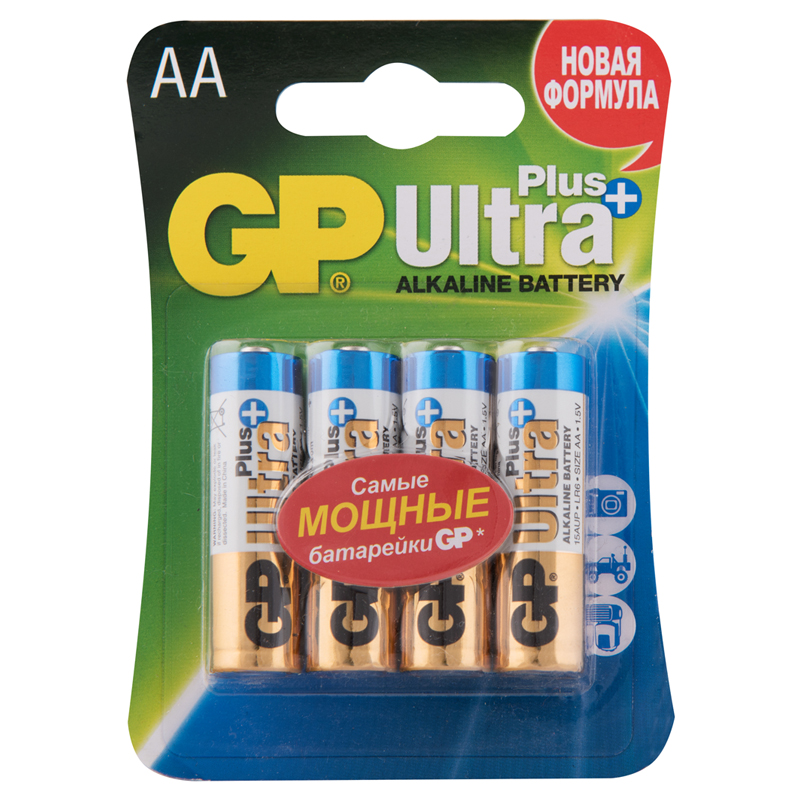  GP Ultra Plus AA (LR6) 15AUP , BC4
