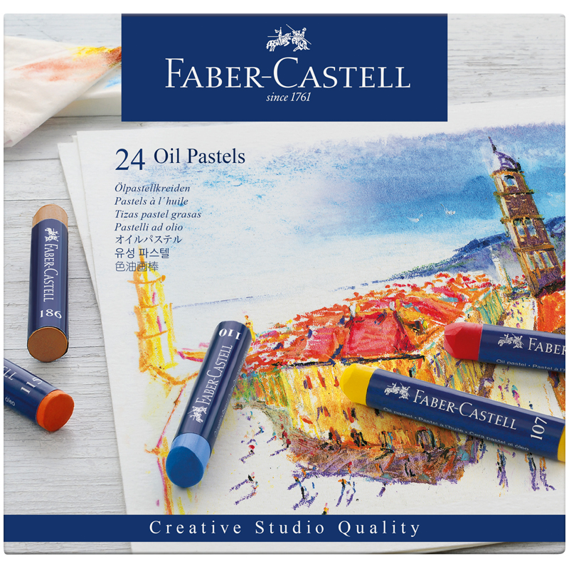   Faber-Castell "Oil Pastels", 24 , . 