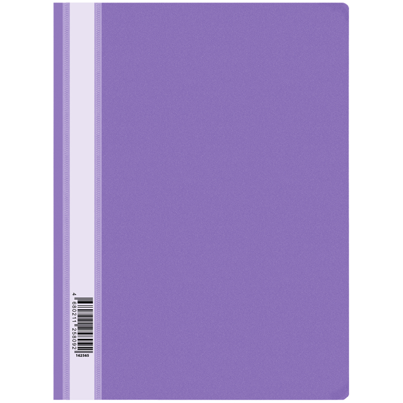 Папка-скоросшиватель пластик. OfficeSpace, А4, 160мкм, фиолетовая с прозр. верхом