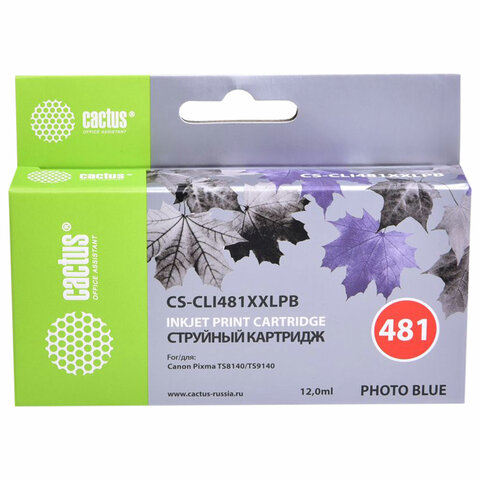   CACTUS (CS-CLI481XXLPB)  Canon Pixma TS8140,  