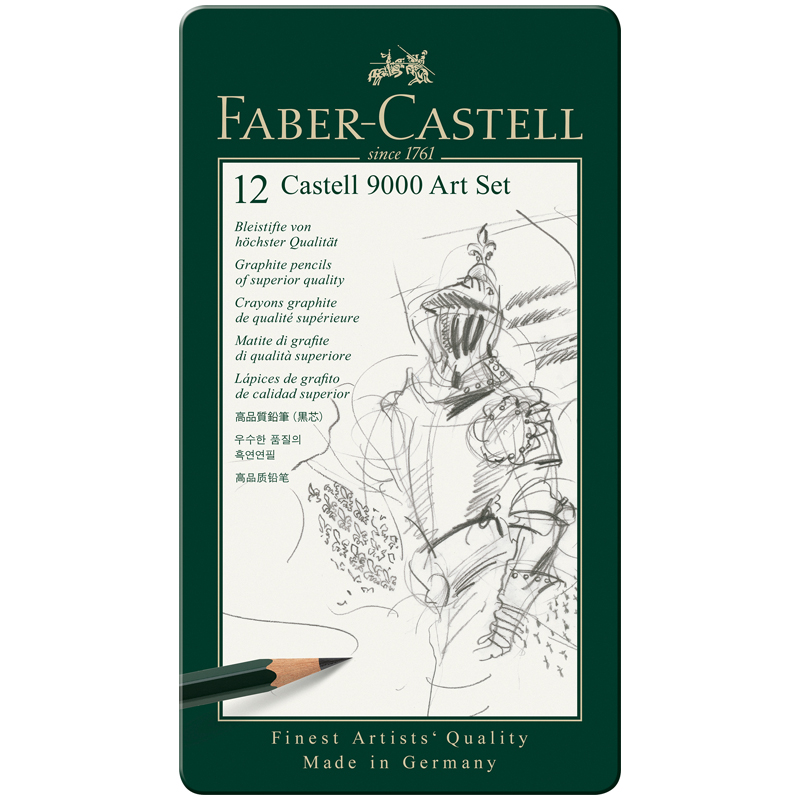   / Faber-Castell "Castell 9000 Art Set", 12., 2H-8B, ., . .