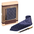 Подарочный набор "С праздником": галстук и ручка