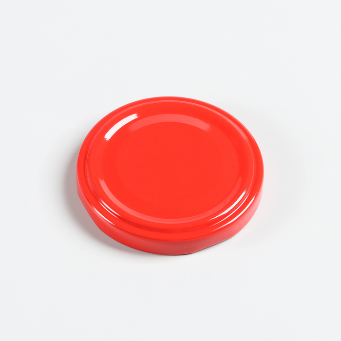 Крышка металлическая «Елабужские крышки», лакированная твист-офф d=5,8 см, цвет красный