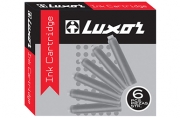 Картриджи чернильные Luxor черные, 6шт., картонная коробка