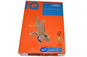 Бумага IQ color А4, 160 г/м, 250 л., интенсив оранжевая OR43 ш/к 01041 цена за 1 лист