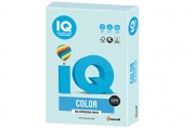 Бумага цветная IQ color А4, 160 г/м, 250 л, пастель, светло-голубая, BL29, ш/к 00020