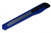 Нож канцелярский, лезвие 9 мм, пластиковый, с фиксатором, в блистере, МИКС, CALLIGRATA