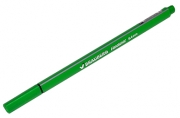 Ручка капиллярная BRAUBERG Aero, СВЕТЛО-ЗЕЛЕНАЯ, трехгранная, металлический наконечник, 0,4 мм, 142250