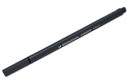 Ручка капиллярная BRAUBERG "Aero", СЕРАЯ, трехгранная, металлический наконечник, линия письма 0, 4 мм, 142258
