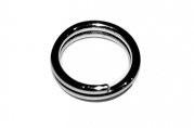 Кольцо соединительное двойное 0, 6см СМ-1025, цвет серебро