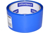 Скотч синий 48мм*40м, 45мкм, OfficeSpace,, ШК