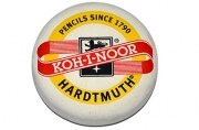 Ластик KOH-I-NOOR, 41*41*10мм, белый, круглый, натуральный каучук, 6240