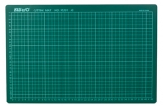 Коврик-подкладка настольный для резки А3 (450х300 мм), сантиметровая шкала, зеленый, 3 мм, KW-trio, -9Z201