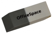 Ластик 41*14*8 мм скошенный, комбинированный, термопластичная резина,, OfficeSpace