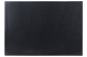 Коврик-подкладка настольный для письма (650х450мм), с прозрачным карманом, черный, BRAUBERG, 236775