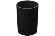 Подставка-органайзер (стакан для ручек), 70*70*90 мм, черный, ПС-30503